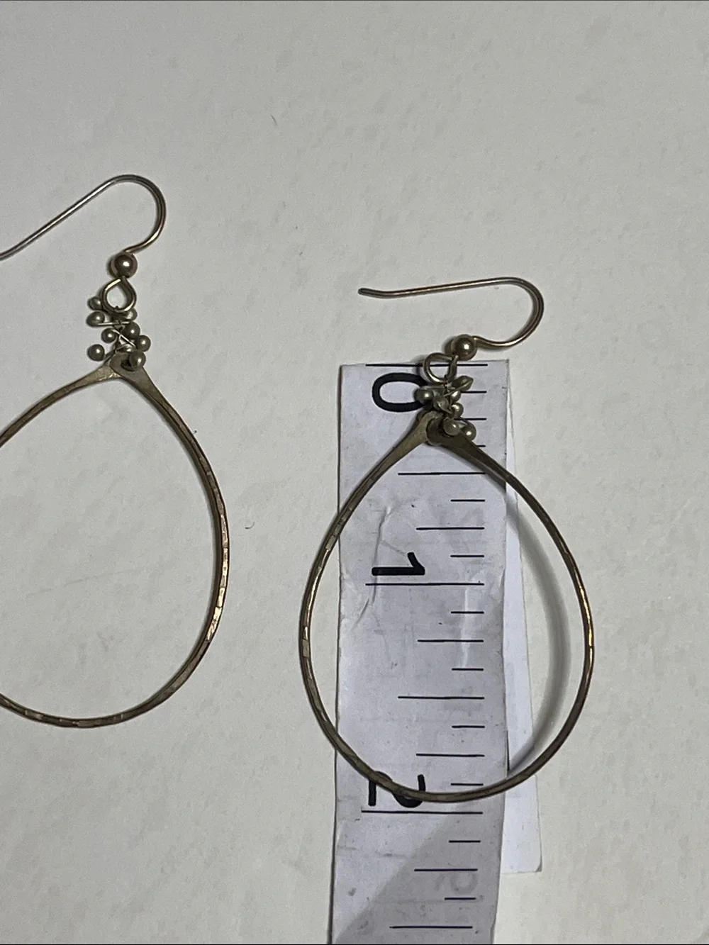 Sundance Delicate Gold ToneTeardrop Dangle Earrings